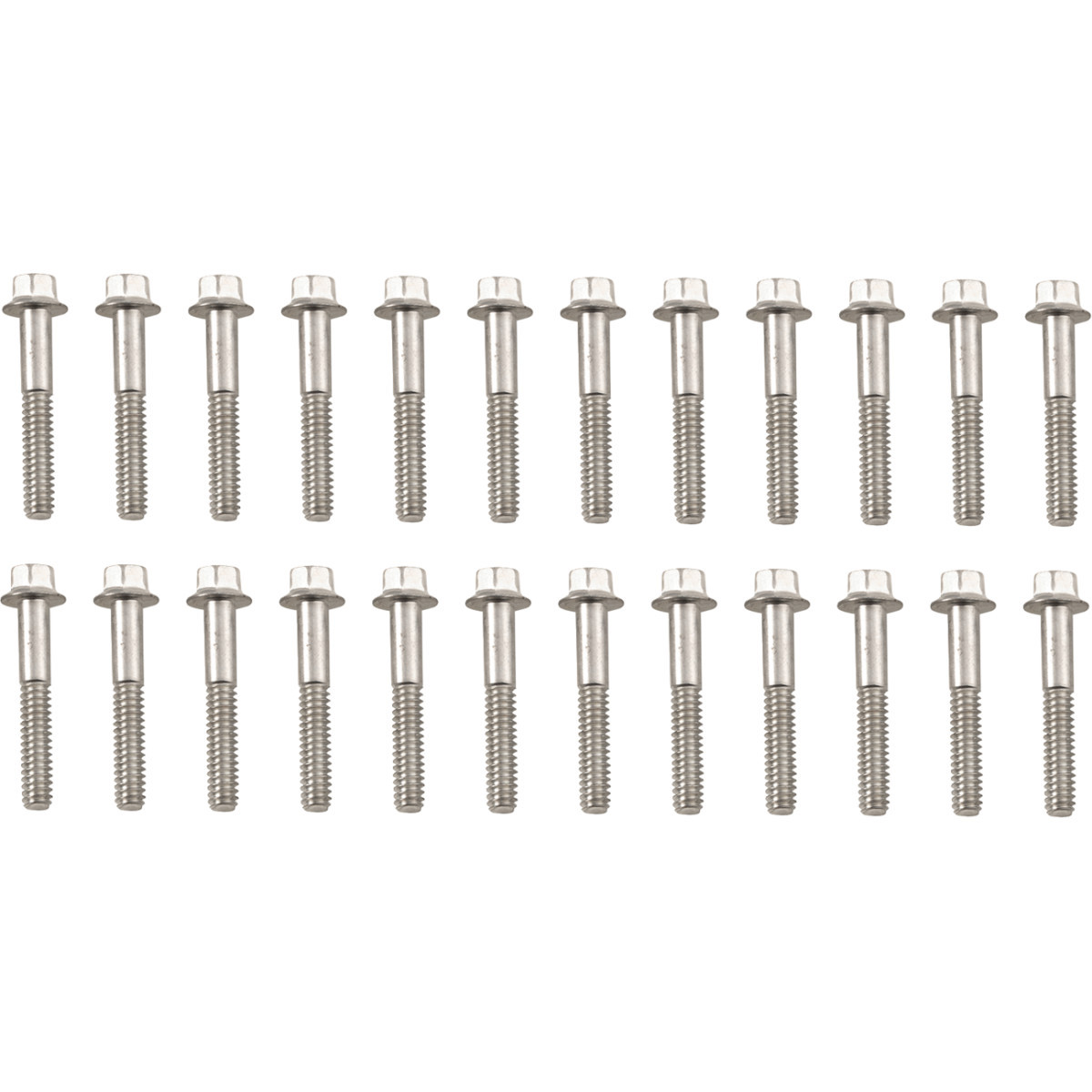 Colony #8733-24 - Screw Kit - Valve Cover/Hex - with Aluminum D Rings - Cadmium