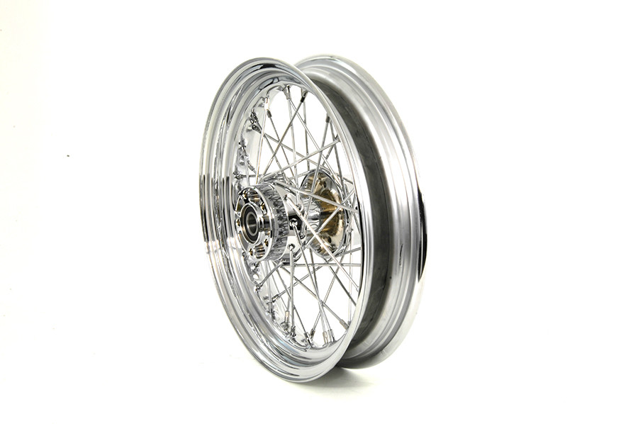 V-Twin #64414 - 16 inch x 3.00 inch Rear Spoke Wheel