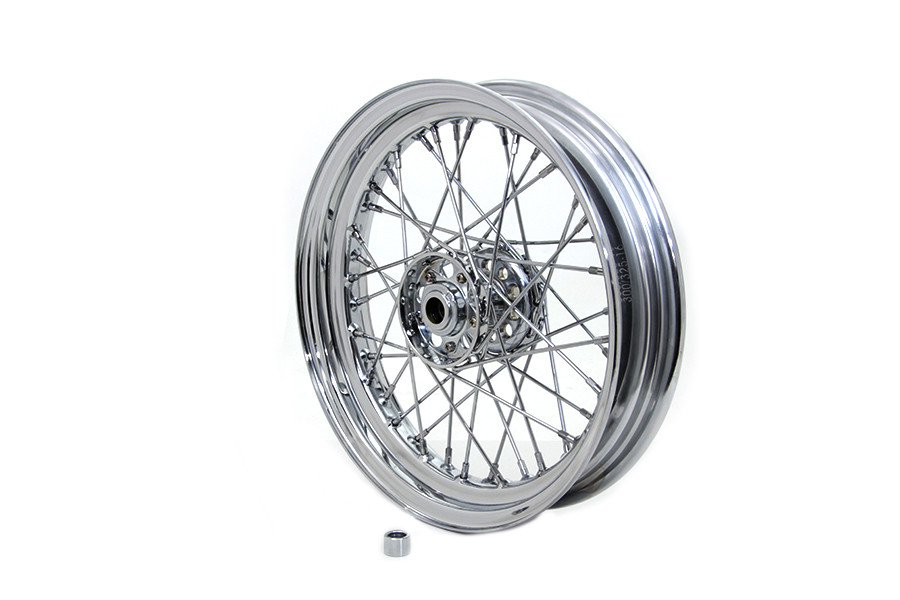 V-Twin #64440 - 16 inch x 3.0 inch Timken Bearing Star Hub Front or Rear Spo