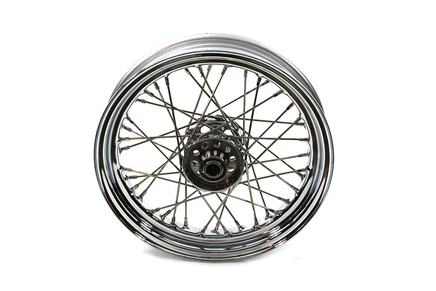 V-Twin #64392 - 16 inch x 3.00 inch Replica Front or Rear Spoke Wheel