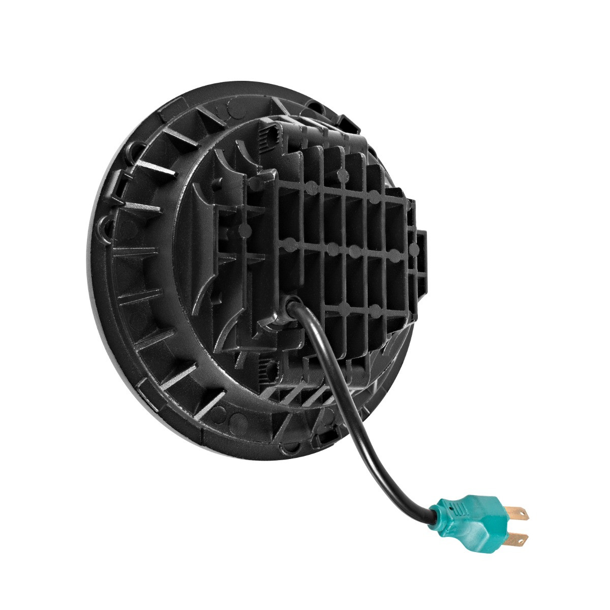 Hogworks 7" Led Black Headlight for Indian® Motorcycles