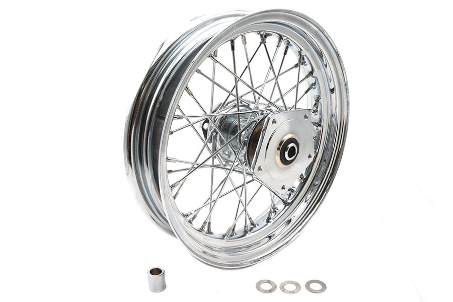 V-Twin #64436 - 16 inch x 3.00 inch Rear Spoke Wheel