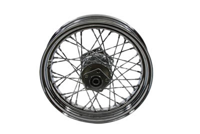 V-Twin #64436W - 16 inch x 3.00 inch Rear Spoke Wheel