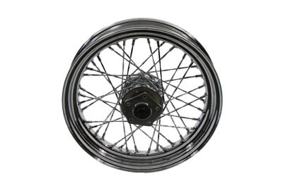 V-Twin #64342W - 16 inch x 3.00 inch Front Spoke Wheel