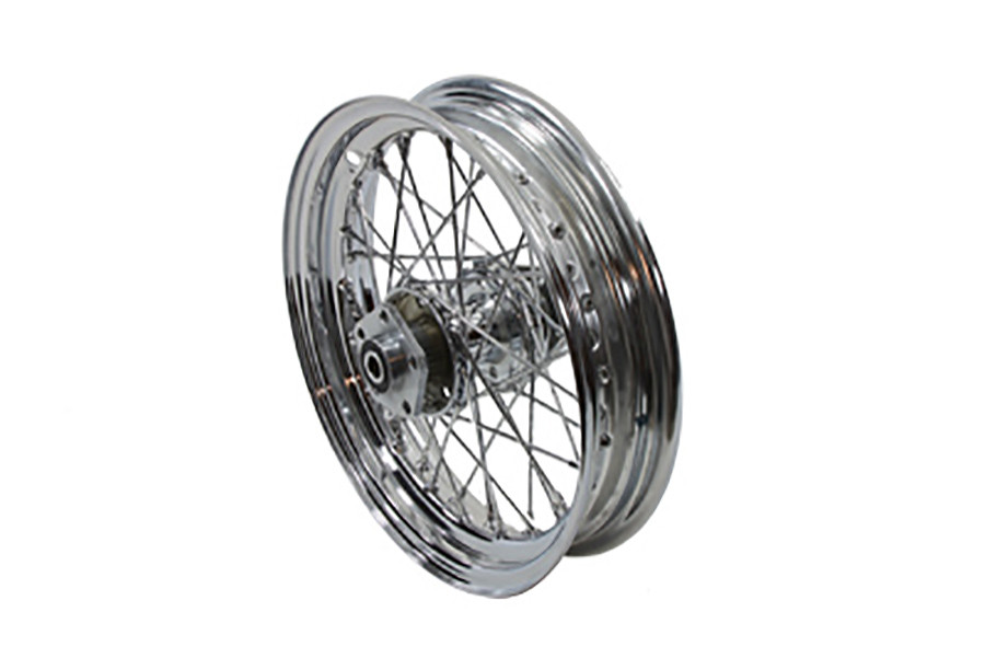 V-Twin #71871D - 16 inch x 3.00 inch Rear Spoke Wheel