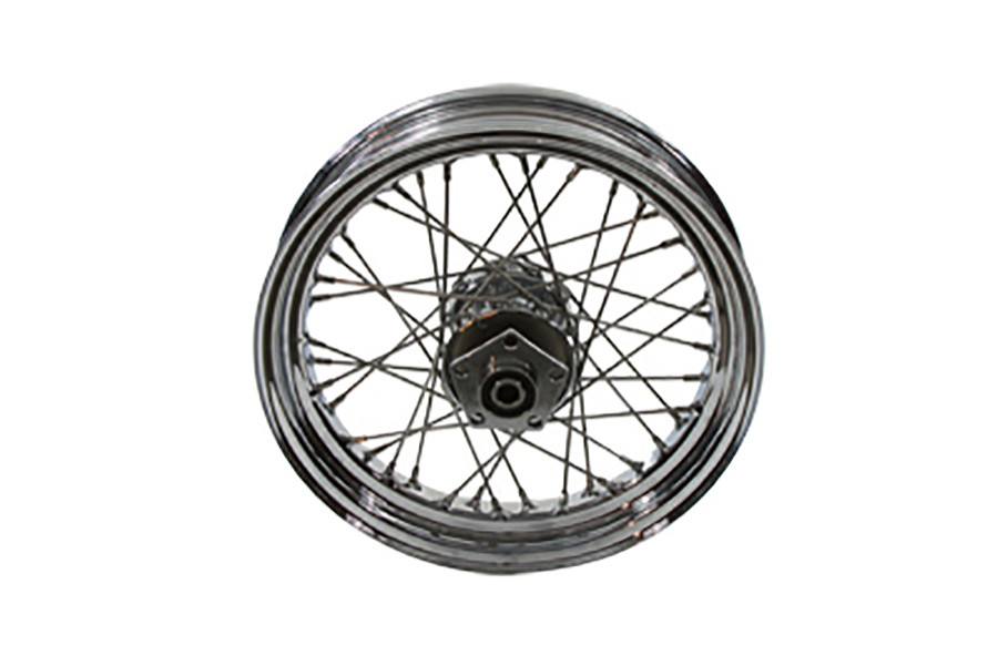 V-Twin #63343 - 16 inch X 3.00 inch Rear Spoke Wheel