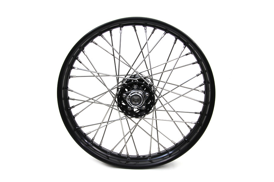 V-Twin #64535 - 18 inch X 2.15 inch Replica Front or Rear Spoke Wheel