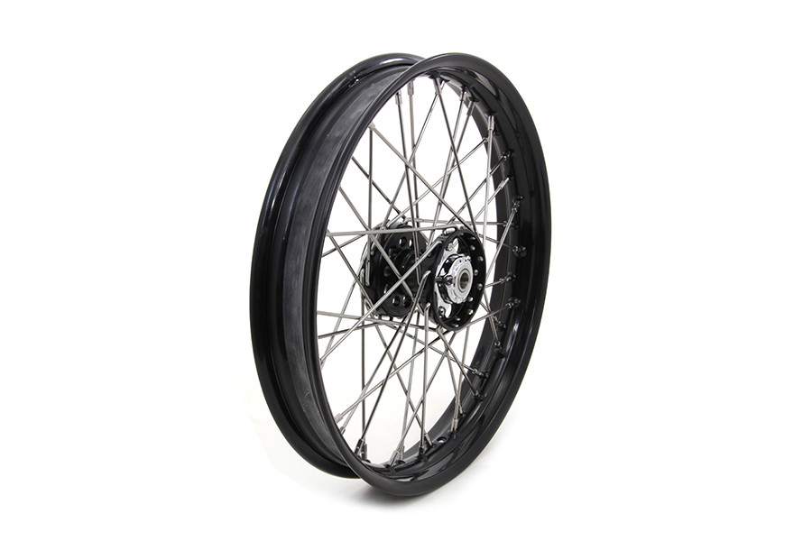 V-Twin #64535 - 18 inch X 2.15 inch Replica Front or Rear Spoke Wheel