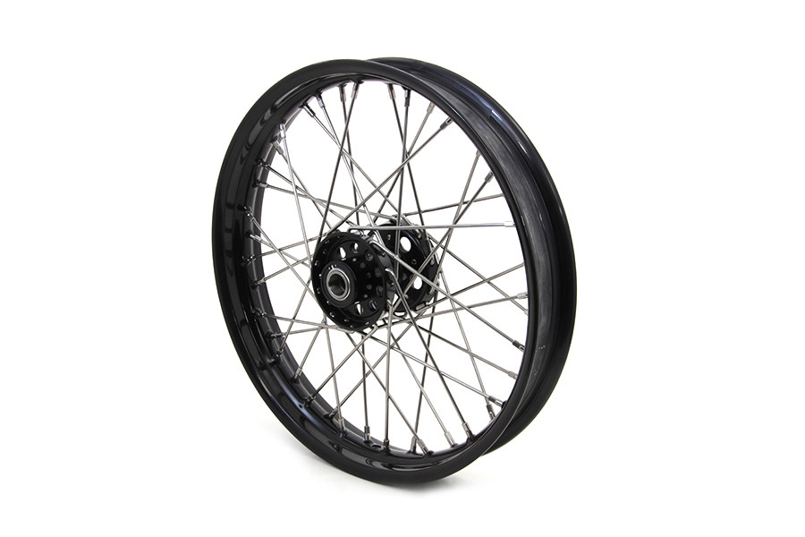 V-Twin #64535 - 18 inch X 2.15 inch Replica Front or Rear Spoke Wheel