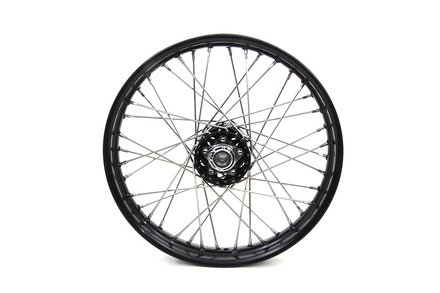 V-Twin #64535 - 18 inch X 2.15 inch Replica Front or Rear Spoke Wheel
