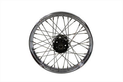 V-Twin #64430 - 18 inch x 2.15 inch Replica Spoke Wheel