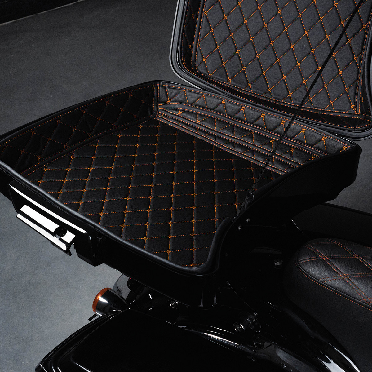 Hogworks Hogworkz® Razor Tour Pack Liners | Black w/ Orange Stitching