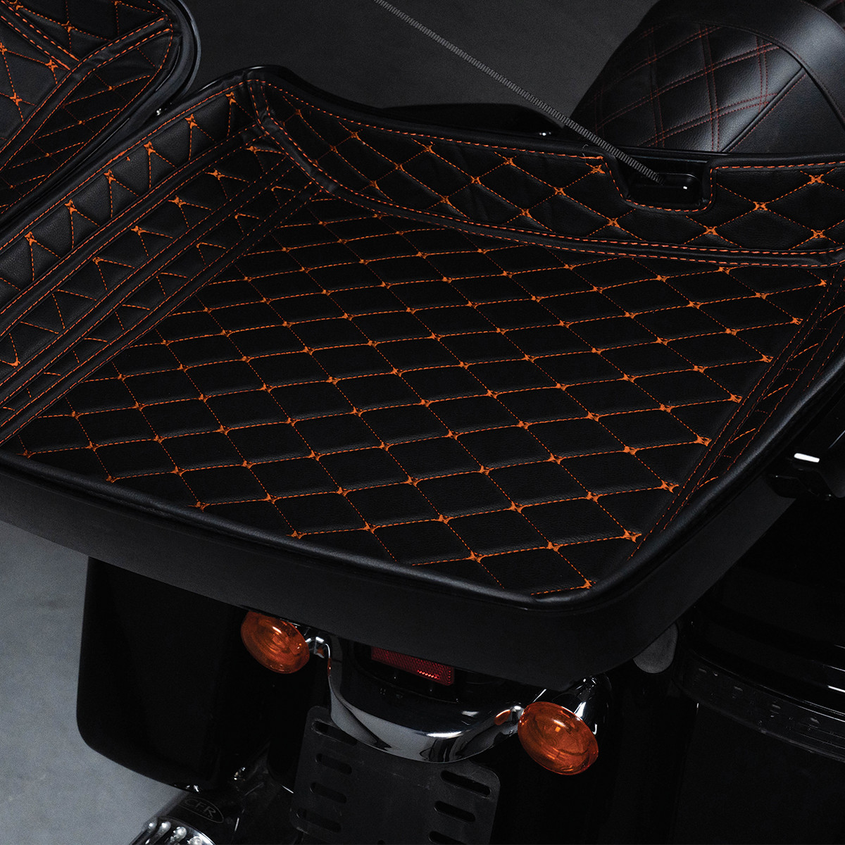 Hogworks Hogworkz® Razor Tour Pack Liners | Black w/ Orange Stitching