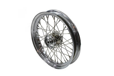 V-Twin - 18 inch x 2.50 inch Rear Spoke Wheel Chrome
