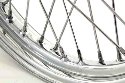 V-Twin #64388 - Front Spoked 19 inch x 2.50 inch Wheel