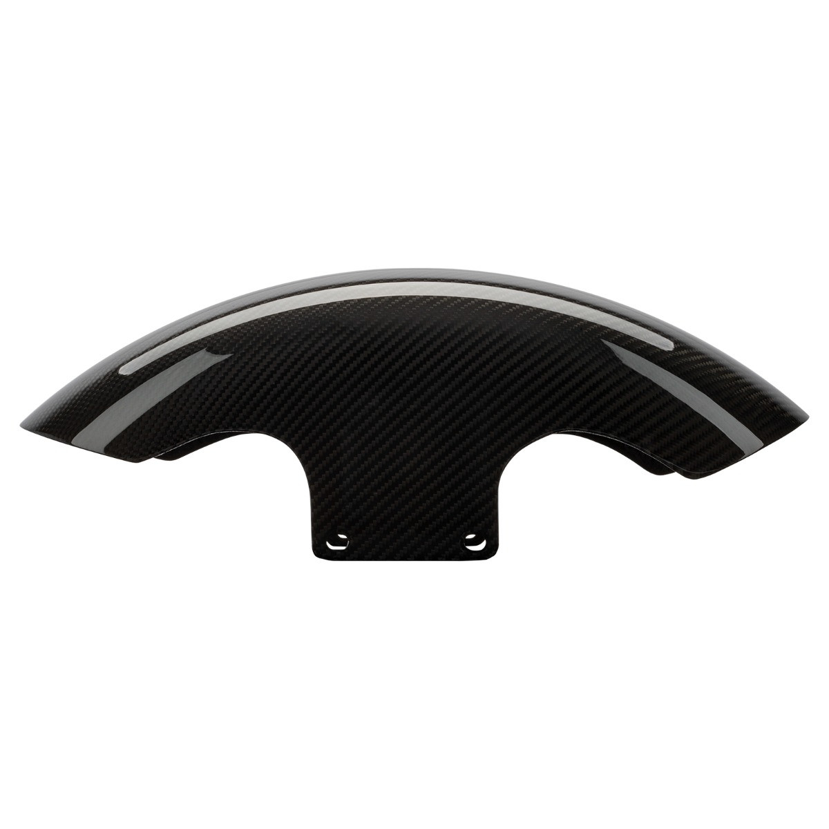 Hogworks Hogworkz® 100% Carbon Fiber Chopped Front Fender for Harley® Touring '96-'25