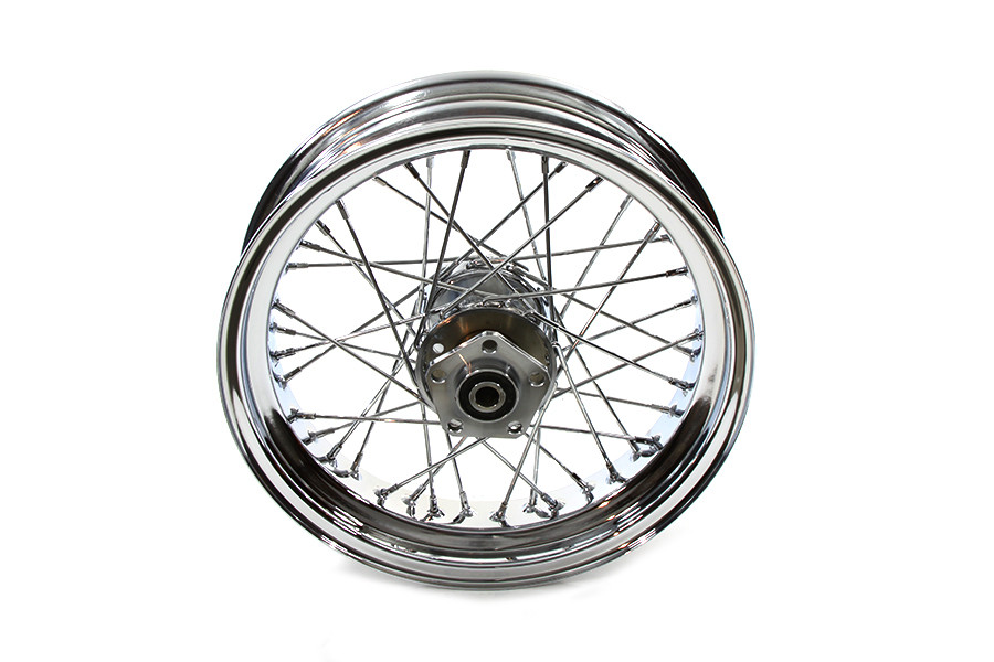 V-Twin #61055 - 16 inch x 4.00 inch Rear Spoke Wheel