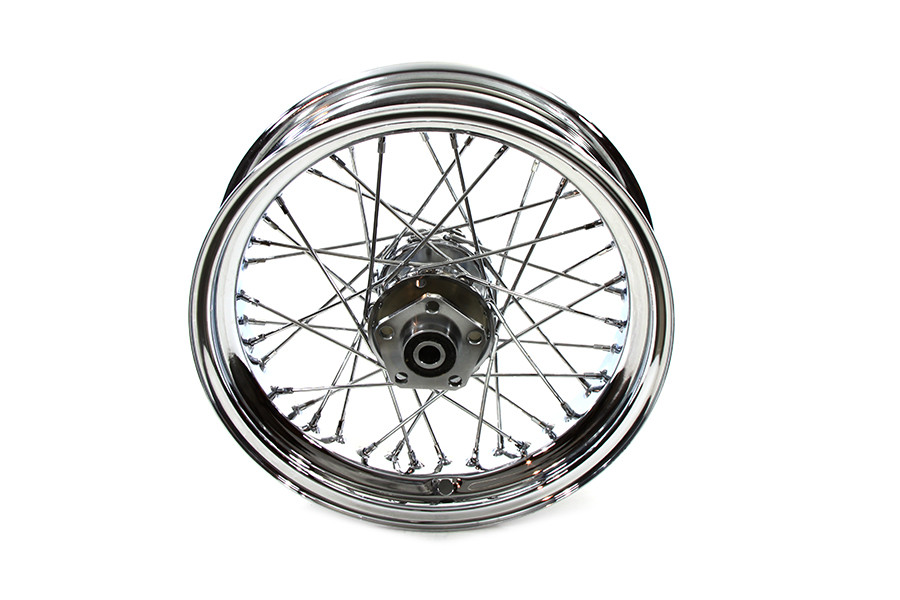 V-Twin #61055 - 16 inch x 4.00 inch Rear Spoke Wheel