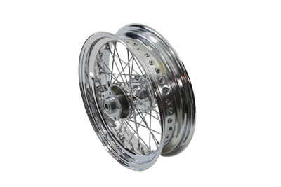 V-Twin #S2190 - 16 inch x 4.00 inch Front or Rear Spoke Wheel