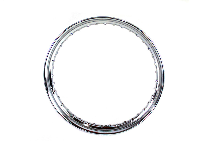 V-Twin #11231 - 18 inch x 2.15 inch KH Replica Wheel Rim Chrome