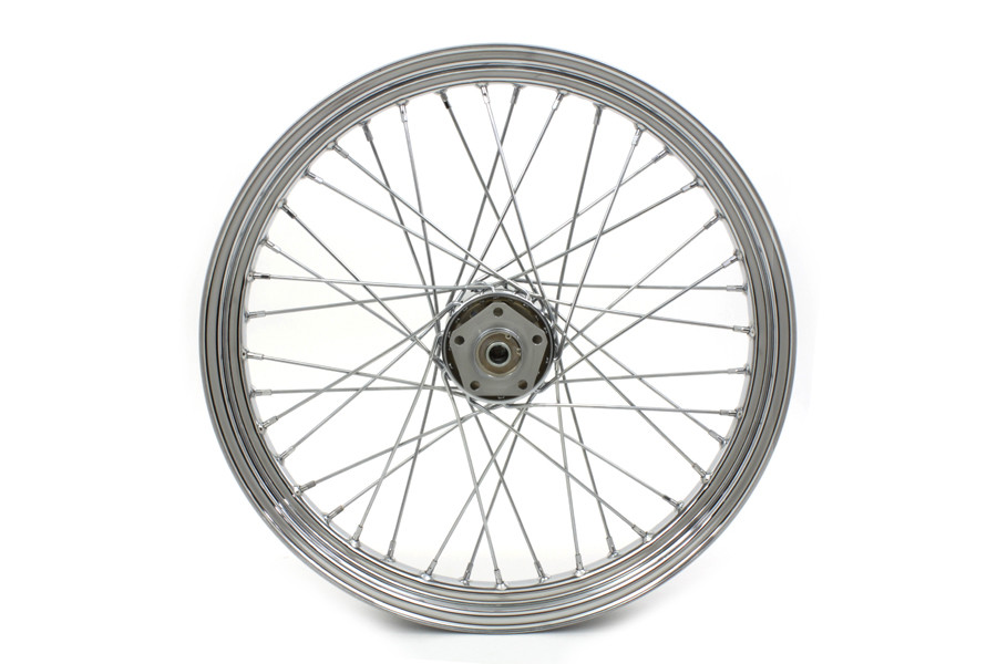 V-Twin #64521 - 23 inch x 3.00 inch Front Spoke Wheel