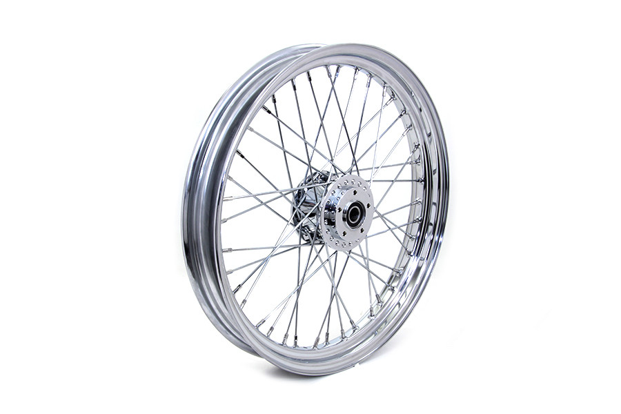 V-Twin #64530 - 23 inch x 3.00 inch Front Spoke Wheel