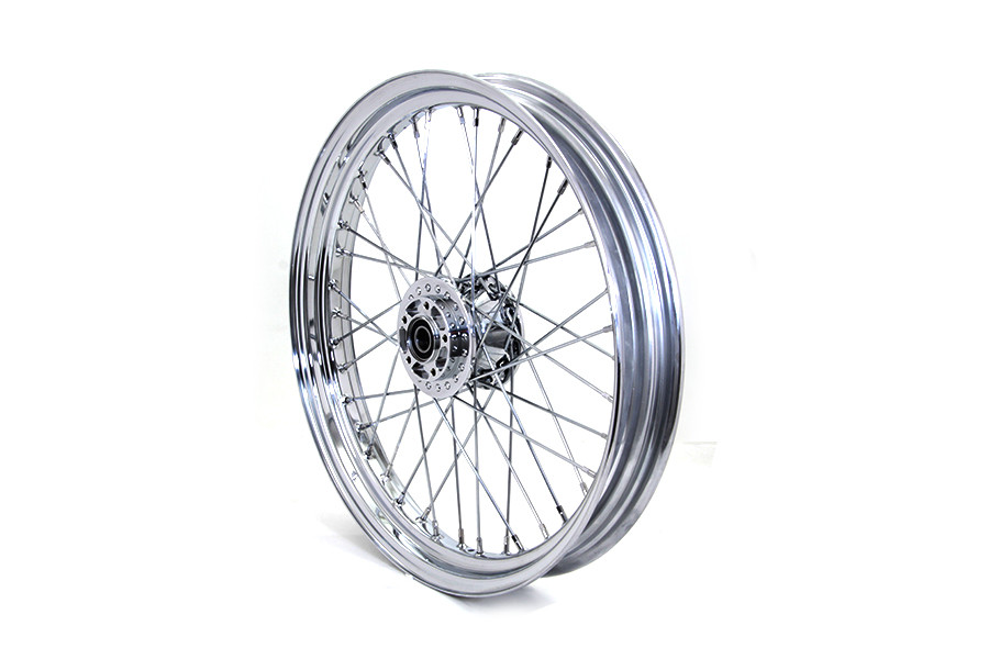 V-Twin #64530 - 23 inch x 3.00 inch Front Spoke Wheel