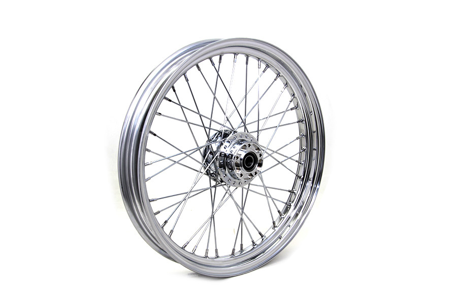 V-Twin #64531 - 23 inch x 3.00 inch Front Spoke Wheel