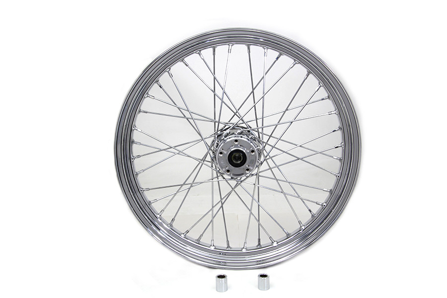 V-Twin #64523 - 23 inch x 3.00 inch Front Spoke Wheel
