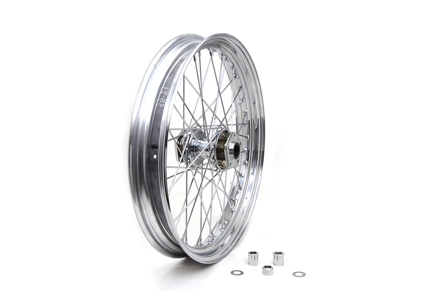 V-Twin #64522 - 23 inch x 3.00 inch Front Spoke Wheel