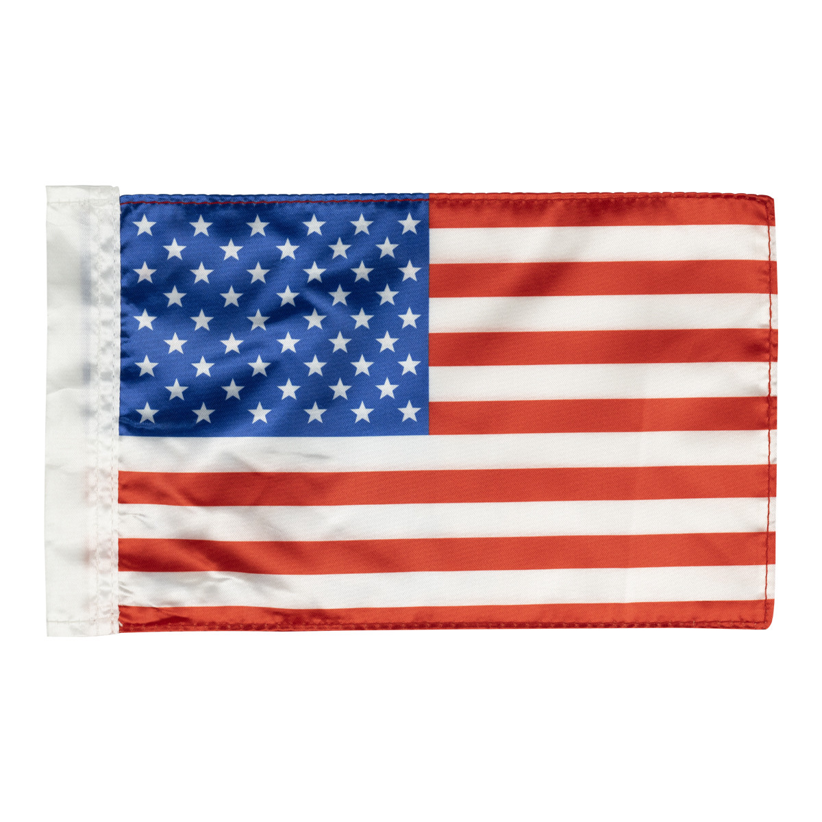 Hogworks Usa Flag / Pole with Luggage Rack Mount for Harley-davidson® | Chrome