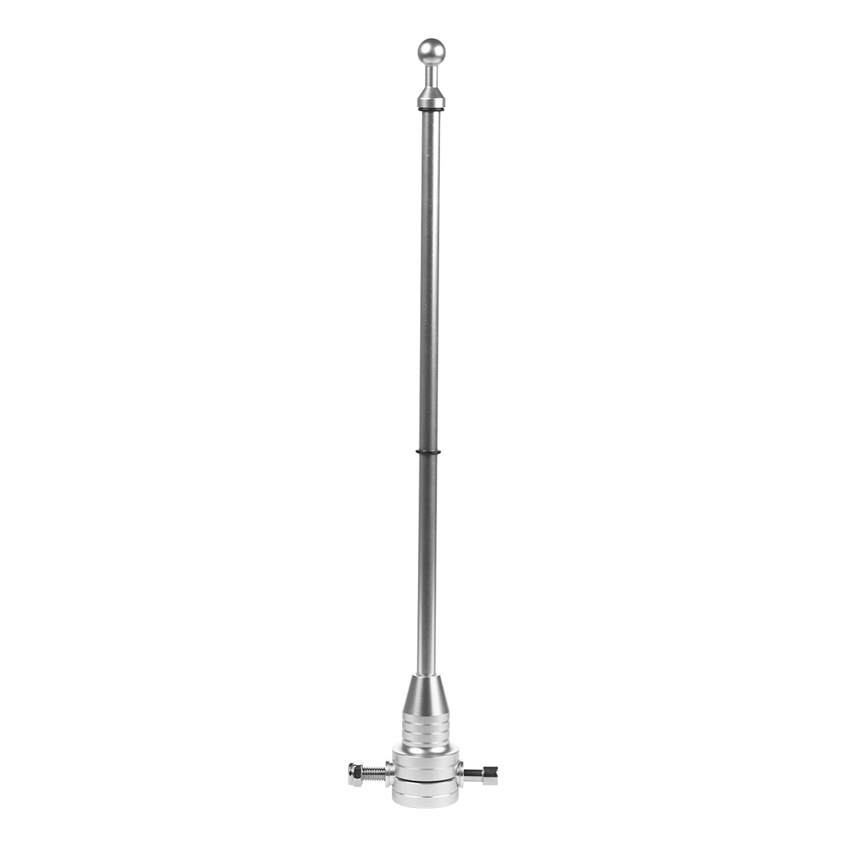 Hogworks Usa Flag / Pole with Luggage Rack Mount for Harley-davidson® | Chrome