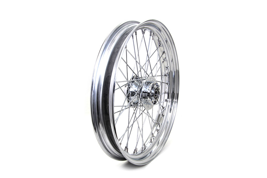 V-Twin #64533 - 23 inch x 3.00 inch Front Spoke Wheel