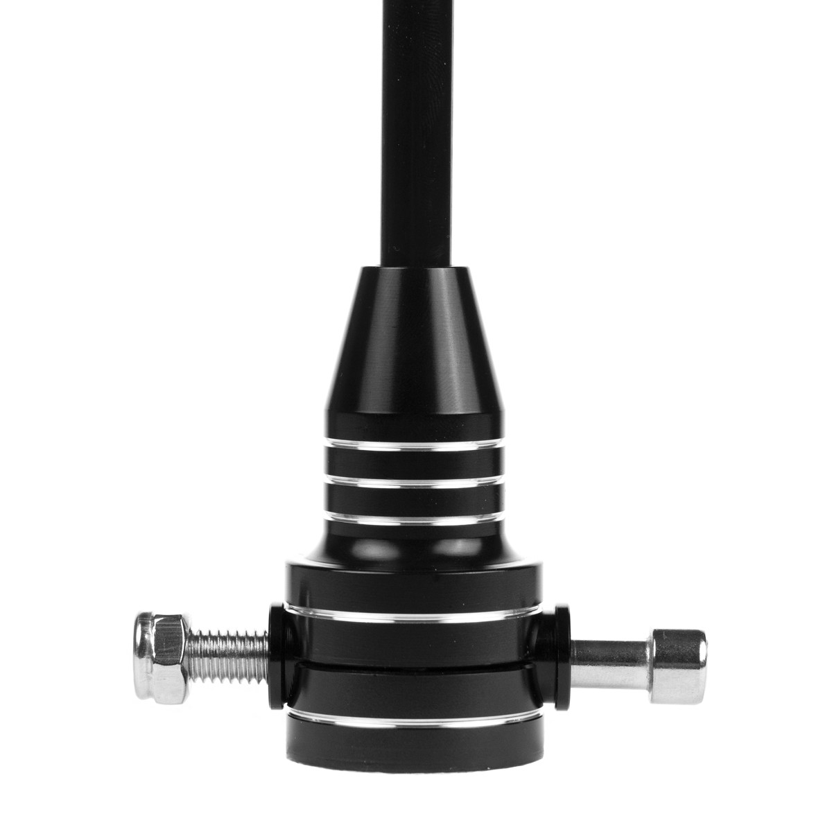 Hogworks Usa Flag / Pole with Luggage Rack Mount for Harley-davidson® | Black