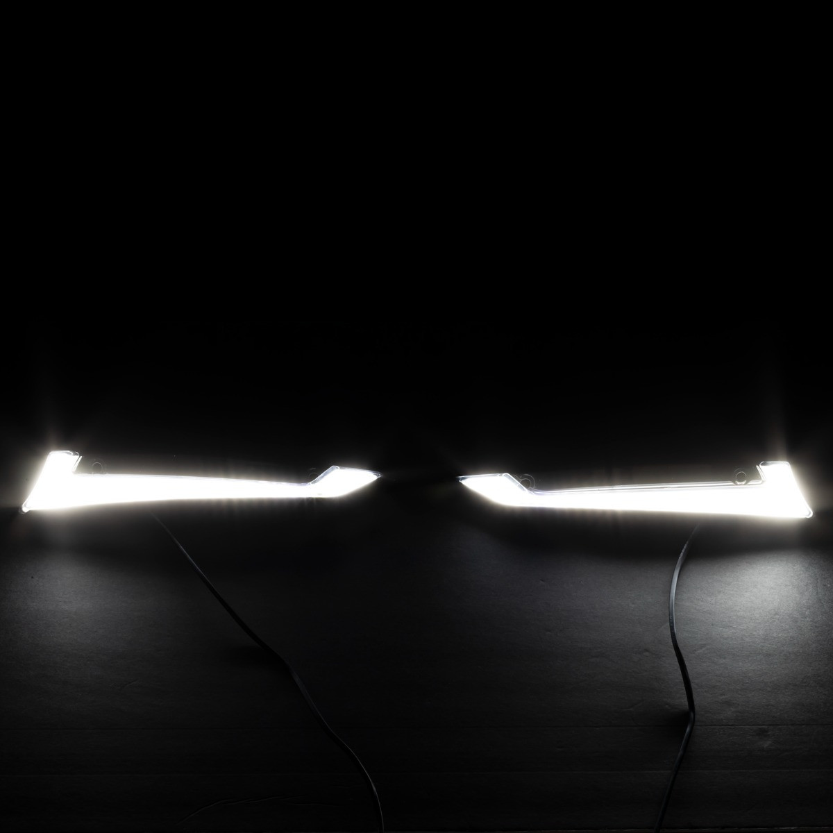 Hogworks Hogworkz® Lumipro Led Windshield Trim Lights for Harley® Road Glide '15-'25 | Black