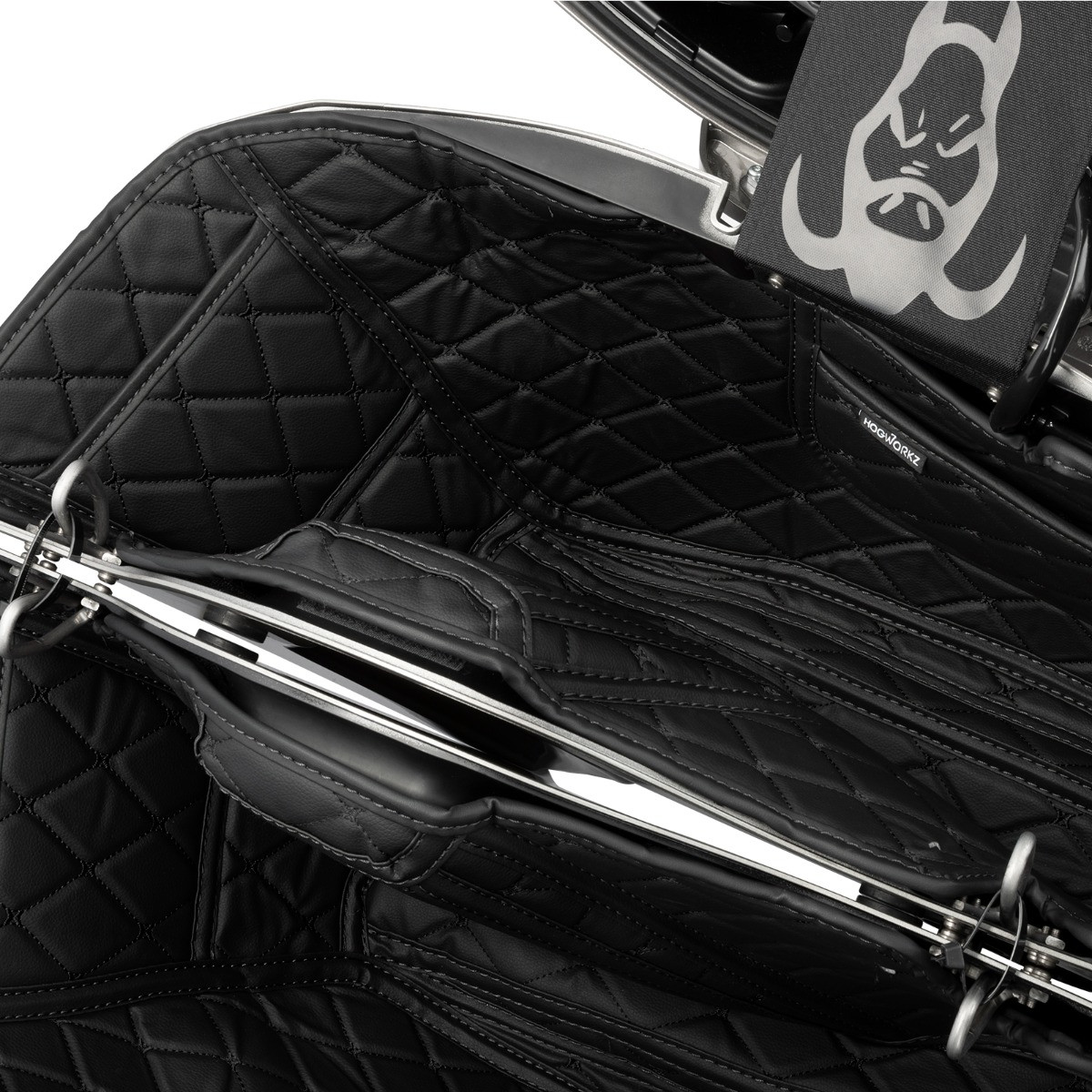 Hogworks Hogworkz® Saddlebag Liners for Harley® Street Glide & Road Glide '24-'25 | Black w/ Black Stitching