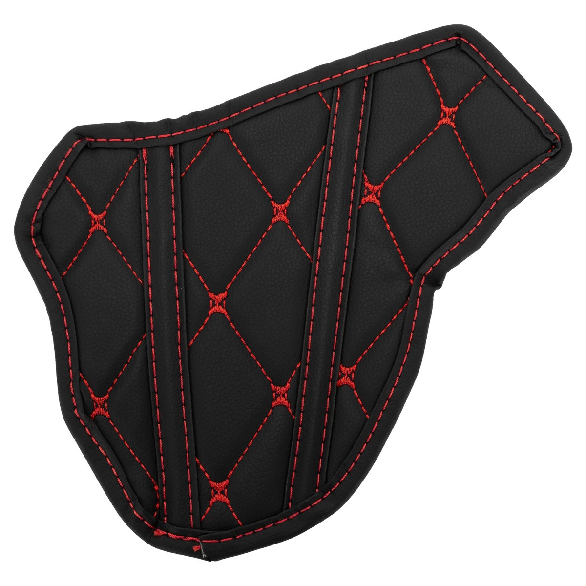 Hogworks Hogworkz® Compartment Liners for Harley® Road Glide '15-'25 | Black w/ Red Stitching