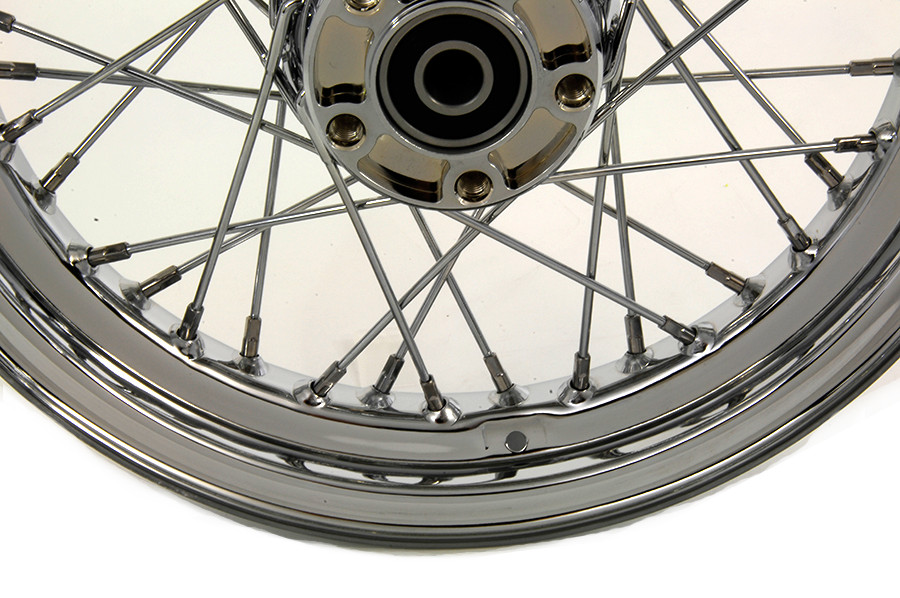 V-Twin #64370 - 16 inch x 3.00 inch Rear Spoke Wheel
