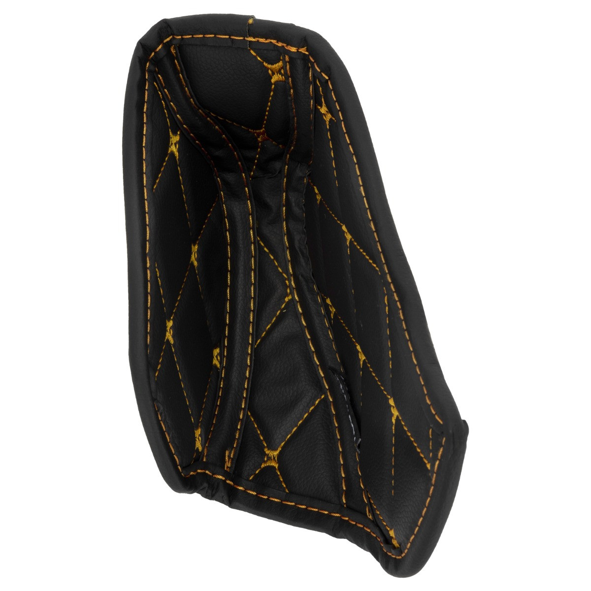 Hogworks Hogworkz® Compartment Liners for Harley® Road Glide '15-'25 | Black w/ Gold Stitching