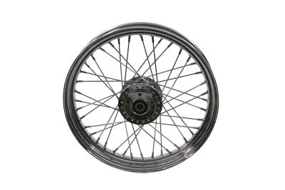 V-Twin #64365 - 19 inch x 2.50 inch Replica Front Spoke Wheel