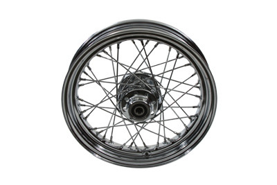 V-Twin - 16 inch x 3.00 inch Replica Front Spoked Wheel