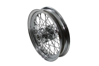 V-Twin - 16 inch x 3.00 inch Replica Front Spoked Wheel