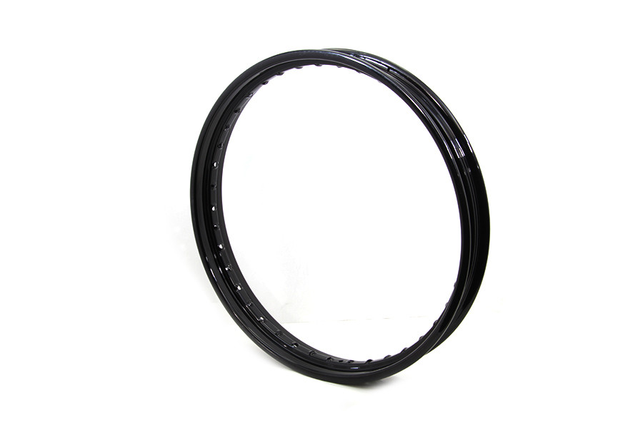 V-Twin #11213B - 21 inch X 2.15 inch Rolled Edge Rim Black