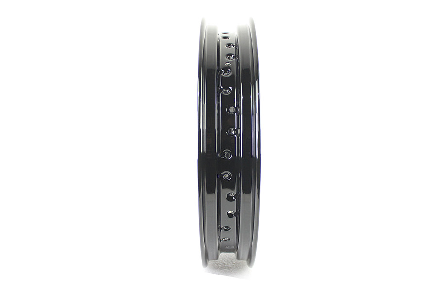 V-Twin #11247B - 19 inch x 3.0 inch Drop Center Steel Rim Black