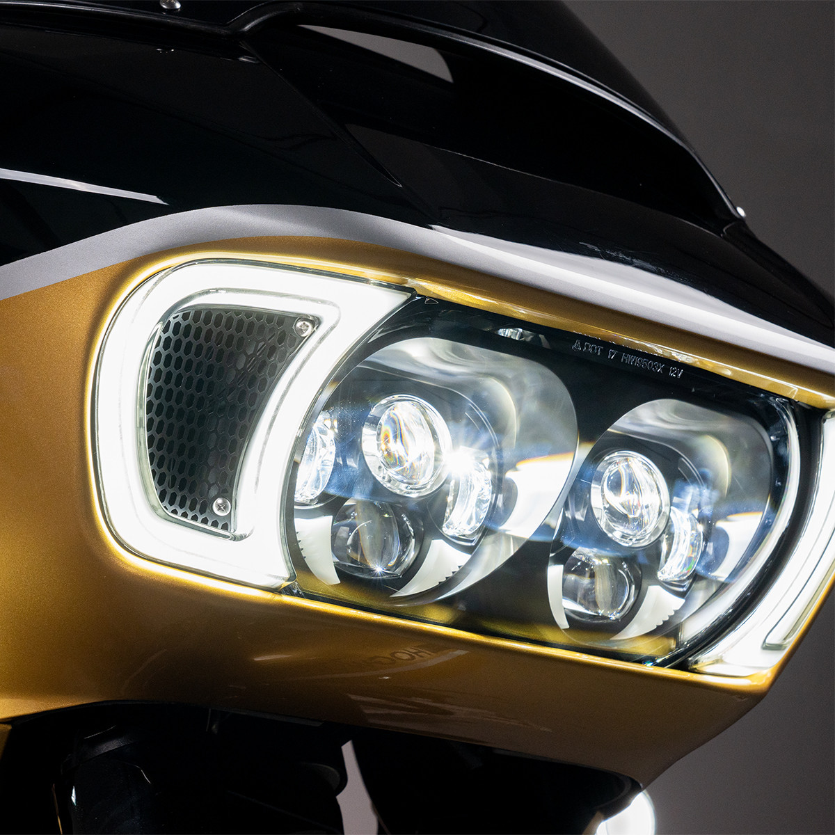 Hogworks Hogworkz® Lumipro Led Vent Signals for '15-'25 Harley® Road Glide