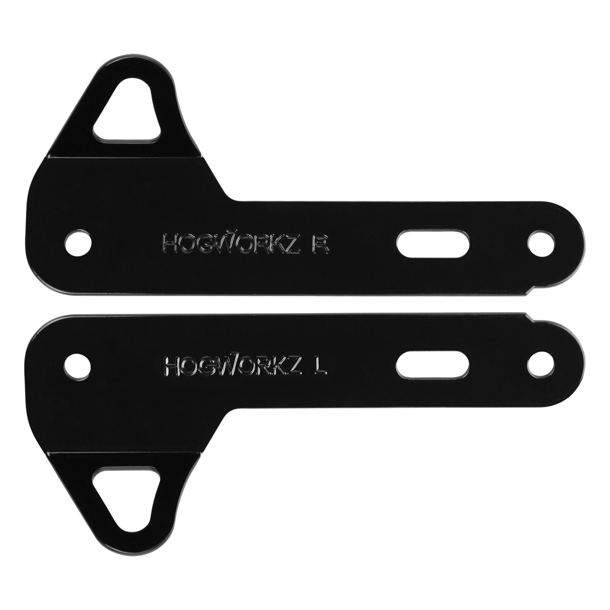 Hogworks Hogworkz® Trailer Tie Down Brackets for Harley® Touring '97-'23 | Black