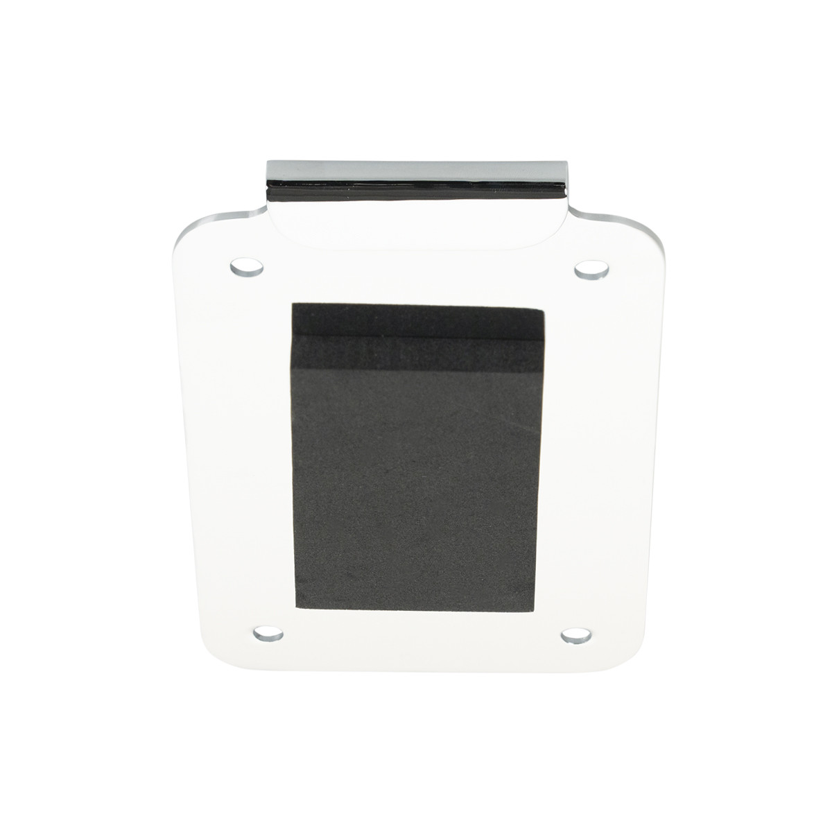 Hogworks Hogworkz® Vertical Saddlebag License Plate Mount | Chrome