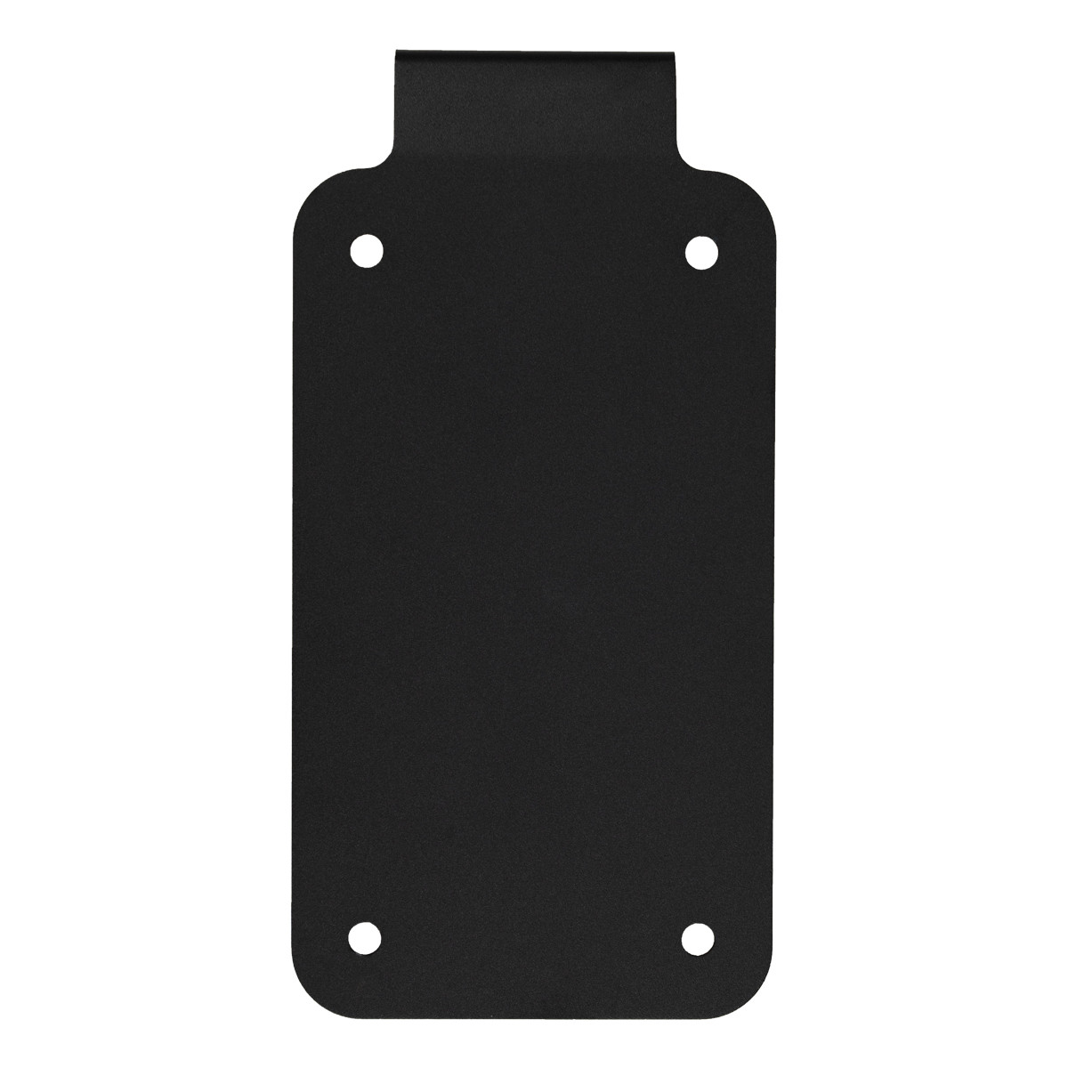 Hogworks Hogworkz® Vertical Saddlebag License Plate Mount | Black