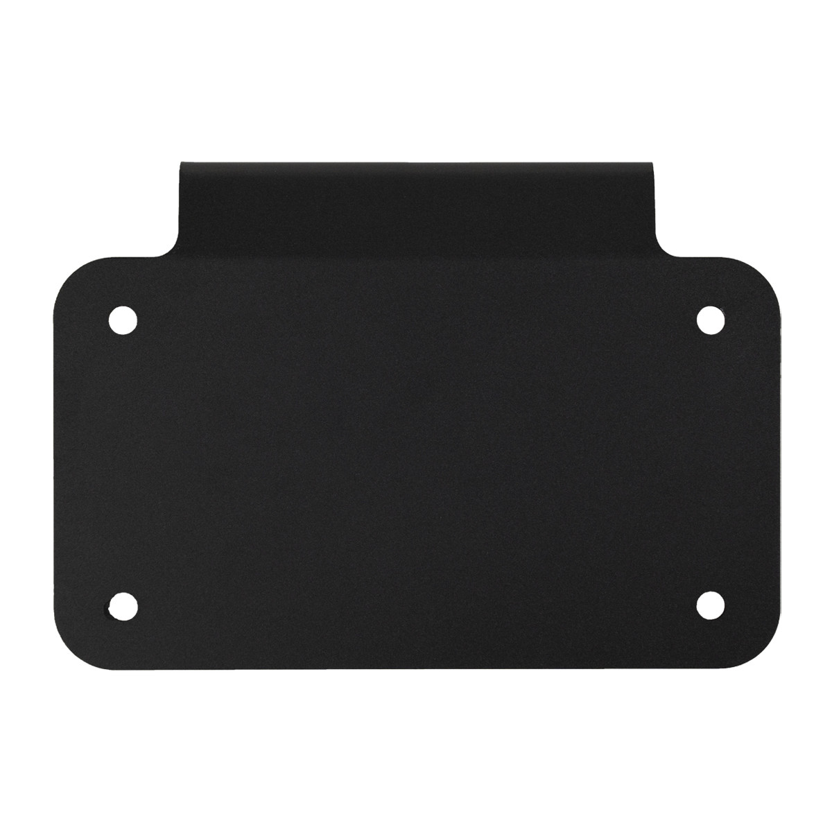 Hogworks Hogworkz® Horizontal Saddlebag License Plate Mount | Black