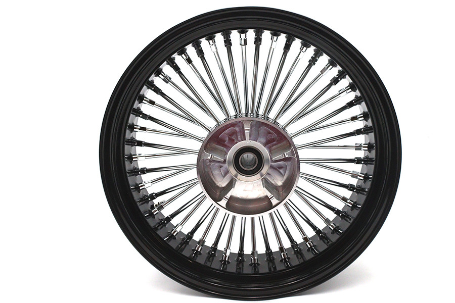 Ultima #37-581 - 18 inch x 5.5 inch King Spoke Rear Wheel Black